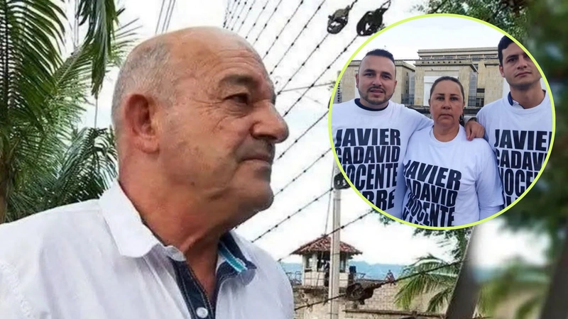 Javier Cadavid Palacio pagó 12 años y cuatro meses de prisión por delitos que no cometió. Fotos: Sistema Informativo de Teleantioquia