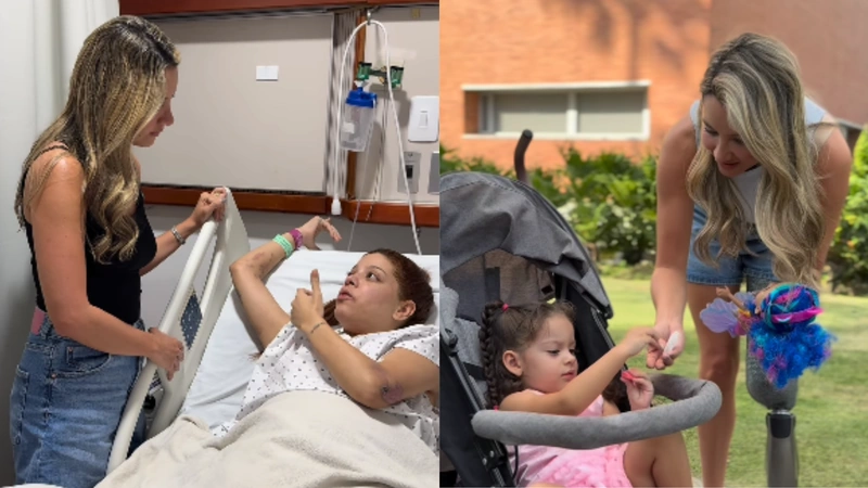 Conoce cómo ayudará la Fundación de Daniela Álvarez a esta madre. Capturas de pantalla del Instagram/@danielaalvareztv.