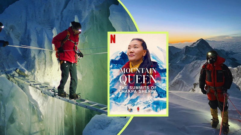 Conozca la historia de Lhakpa Sherpa. Imágenes tomadas de: Netflix, IMDB y su Instagram/@mountain_queen_10