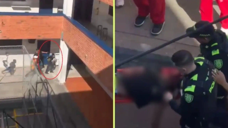 El joven estaba hospitalizado en el Hospital Universitario San Vicente Fundación. Fotos: cortesía.