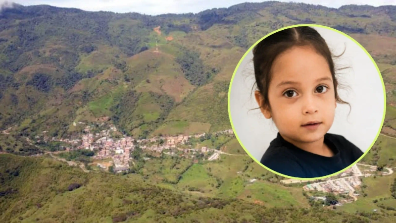 Antioquia encenderá una luz en recuerdo de Michel Dahiana, cuya desaparición generó una amplia movilización institucional y ciudadana en el Occidente antioqueño. Fotos: cortesía