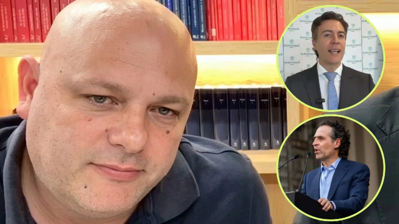 La defensa de Miguel Quintero sostuvo que su cliente es visto como el "botín" de la disputa entre Federico Gutiérrez y Daniel Quintero. Fotos: archivo y tomadas de redes sociales