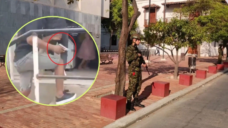 Tras los hechos violentos asociados al paro armado de las Autodefensas Conquistadoras de la Sierra Nevada, se ordenó la militarización de Santa Marta. Foto: cortesía Ejército y tomada de redes sociales
