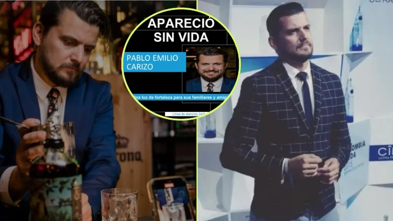 Pablo Emilio Carrizo era bartender, consultor gastronómico y hotelero, y había trabajado con reconocidas marcas de lujo en Colombia. Fotos: tomadas de redes sociales