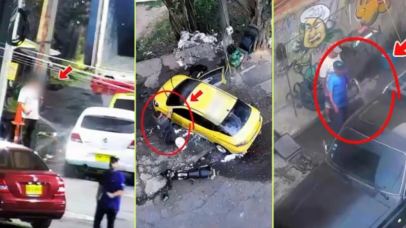Las cámaras de videovigilancia de Medellín son utilizadas para detectar comportamientos relacionados con el desperdicio y uso indebido del agua en espacios públicos. Foto: cortesía Policía