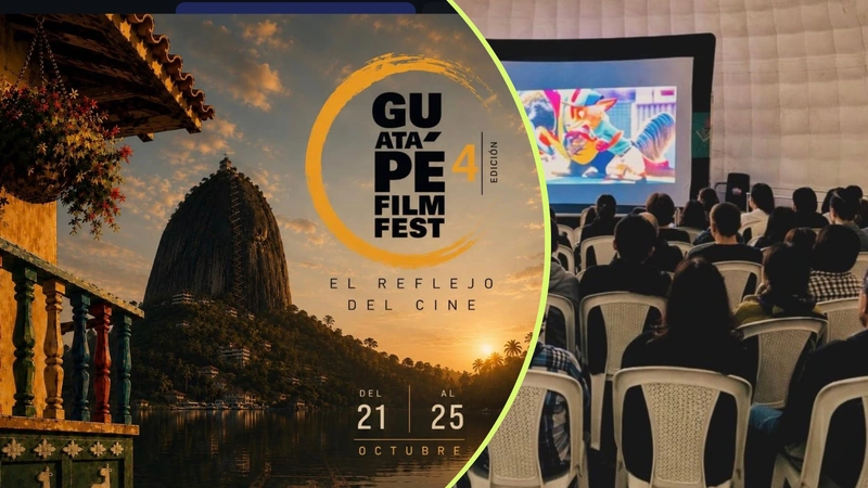 El Guatapé Film Fest 2026 reunirá cine, formación, turismo y experiencias en distintos espacios del municipio del 21 al 25 de octubre.
