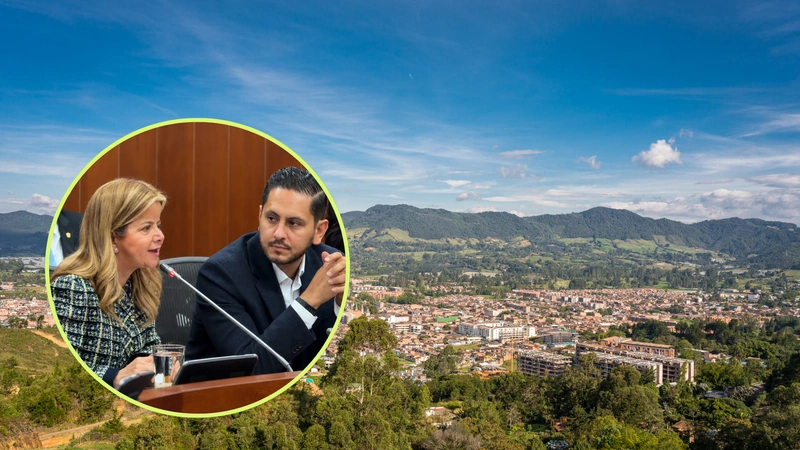 El senador antioqueño Esteban Quintero citó a la ministra de Transporte, Elsa Noguera, a la Comisión Sexta del Senado. Foto: cortesía
