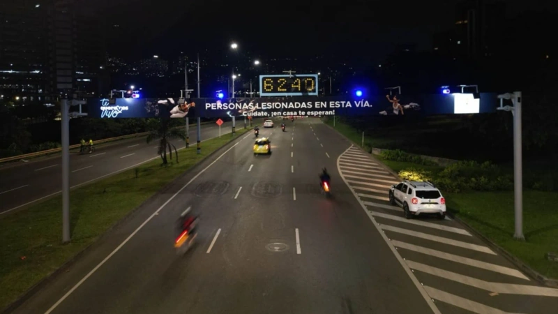 Los registros oficiales también reportan que seis menores de edad murieron mientras conducían, todos en motocicleta y con edades entre los 15 y los 17 años. Foto: cortesía Alcaldía de Medellín