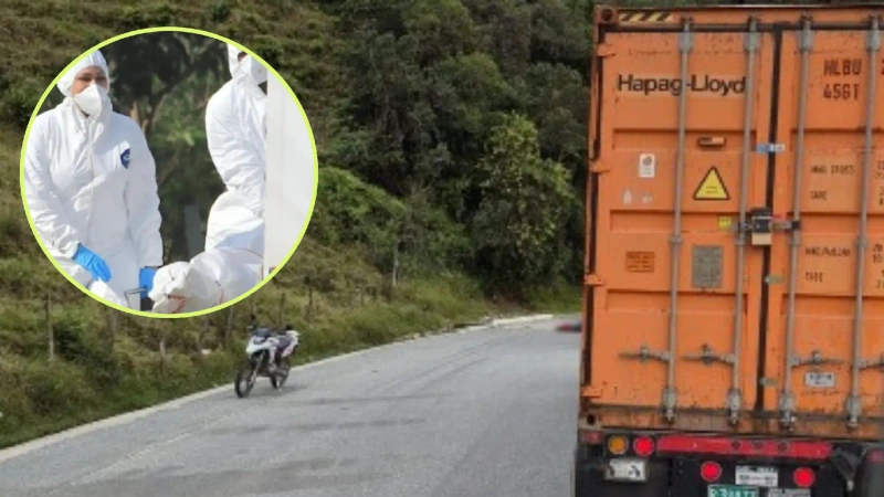 Hombres armados interceptaron una buseta de servicio público, hicieron bajar a dos pasajeros y les dispararon. Foto: cortesía