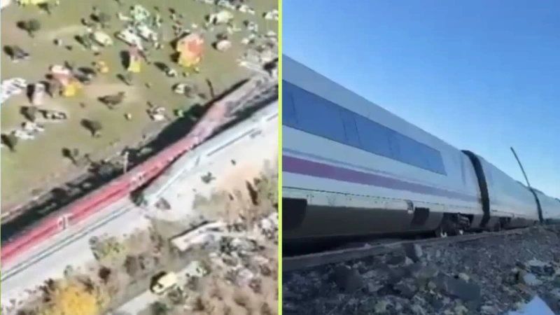 El hecho ocurrió en Toledo, España, a unos 150 kilómetros de Madrid. Fotos: tomadas de redes sociales