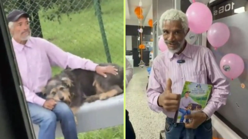 Tras la difusión del caso, Transoriente localizó al adulto mayor para ofrecerle disculpas. Fotos: cortesía