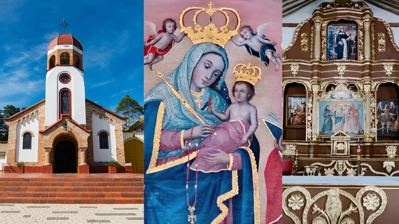 Conozca el secreto que ocultaba este cuadro religioso. Fotos: Capturas de pantalla del video de Instagram de @diarioriente.