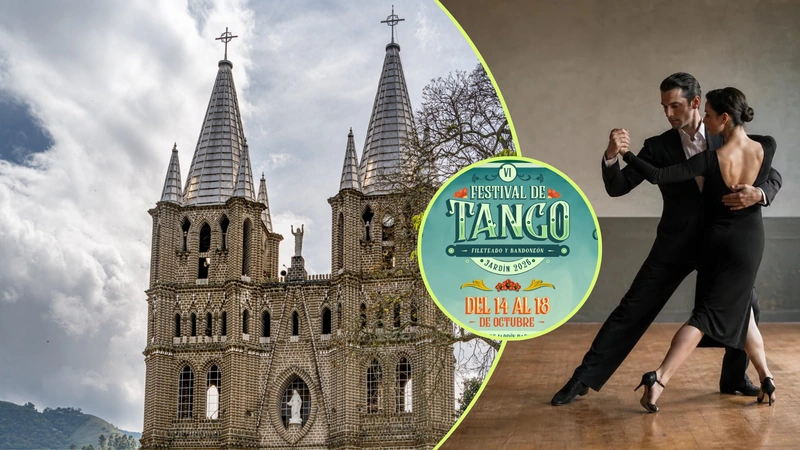 El Festival de Tango de Jardín 2026 reunirá música, baile, arte y gastronomía del 14 al 18 de octubre. Fotos: Antioquia es Mágica