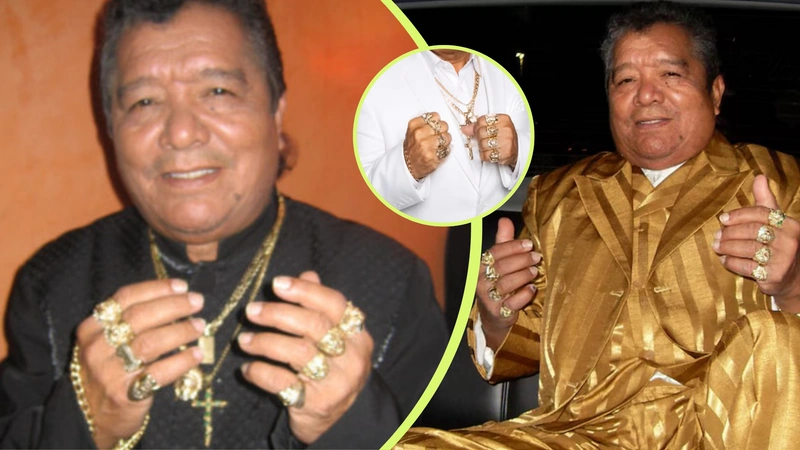 Los anillos de Pastor López se convirtieron en parte de su imagen y en un símbolo personal de superación.