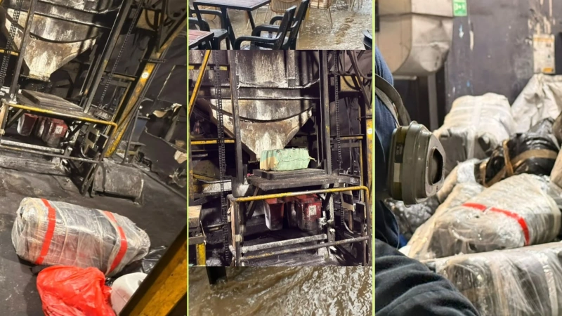 La Policía adelantó el procedimiento con autorización y supervisión de la Fiscalía General de la Nación, bajo protocolos de control ambiental. Fotos: cortesía Alcaldía de Medellín