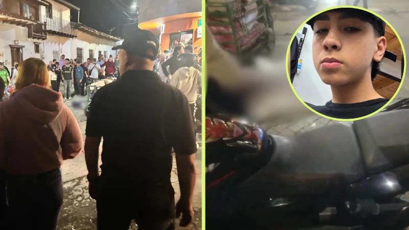 Agustín Álzate Marín, de 13 años, fue asesinado en el barrio La Alhambra, de El Carmen de Viboral, en medio de la disputa que sostendrían El Mesa y el Clan del Golfo. Fotos: tomadas de redes sociales