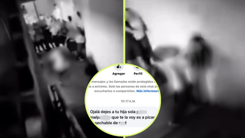 Padre de una de las menores involucradas en una pelea en un colegio de Copacabana denunció amenazas en contra de su familia. Foto: cortesía