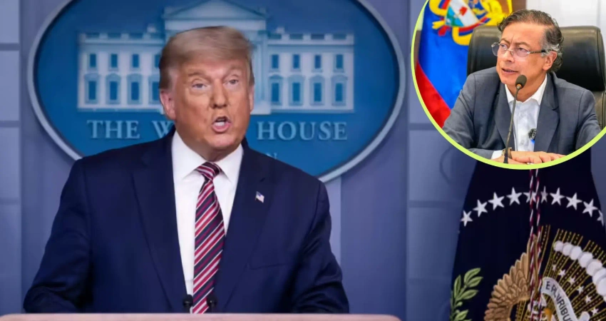 Trump amenazó a Colombia con ataques similares a los que realizaría en  Venezuela? El presidente Gustavo Petro así lo asumió y le respondió