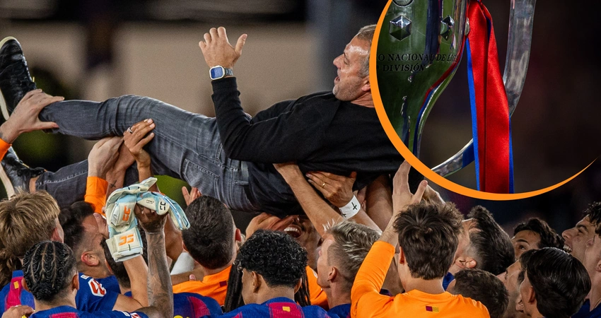 Hansi Flick, del dolor a la gloria: el entrenador del Barcelona perdió a su padre antes de coronarse campeón de La Liga