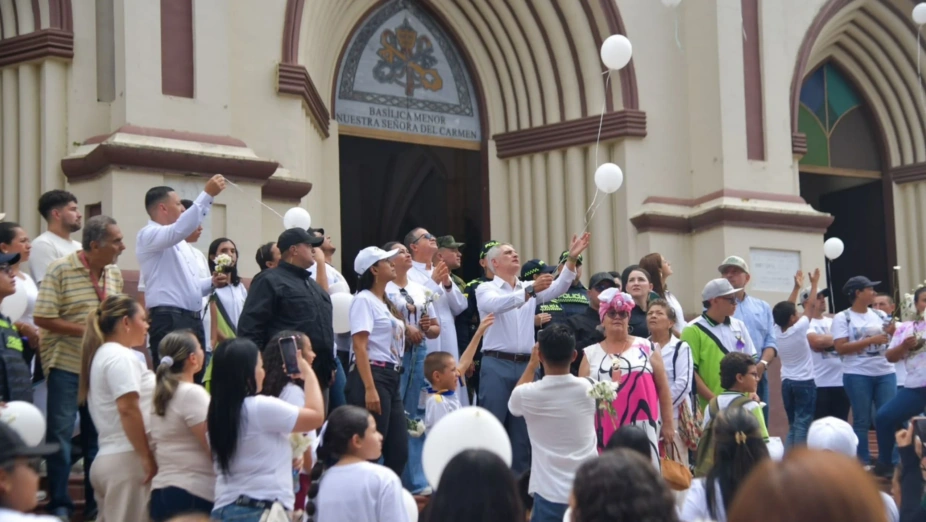 El sentido homenaje a Jhady Sofía Osorio en Frontino: Gobernación mantiene recompensa de $100 millones por el crimen de la niña