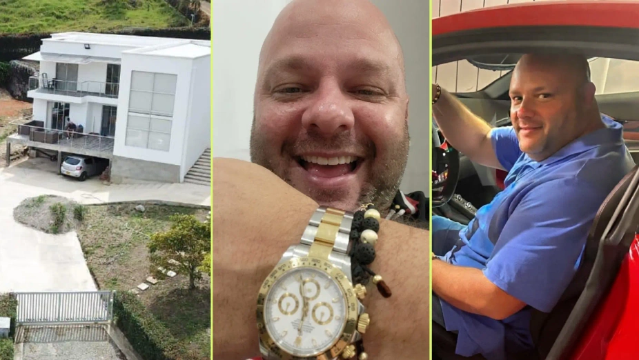 El video de Miguel Quintero en el que pasó de "chicanear" su "mansión", un Ferrari y un Rolex, a decir que se vio afectado por el terremoto