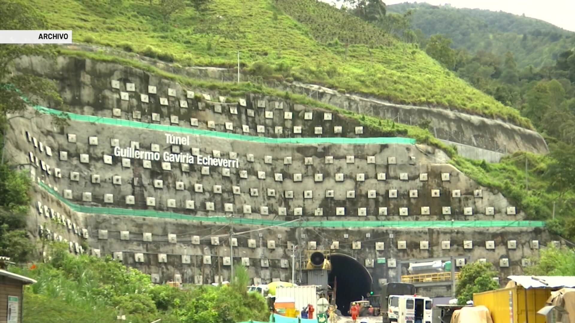 Adjudican obras de acceso al Túnel Guillermo Gaviria