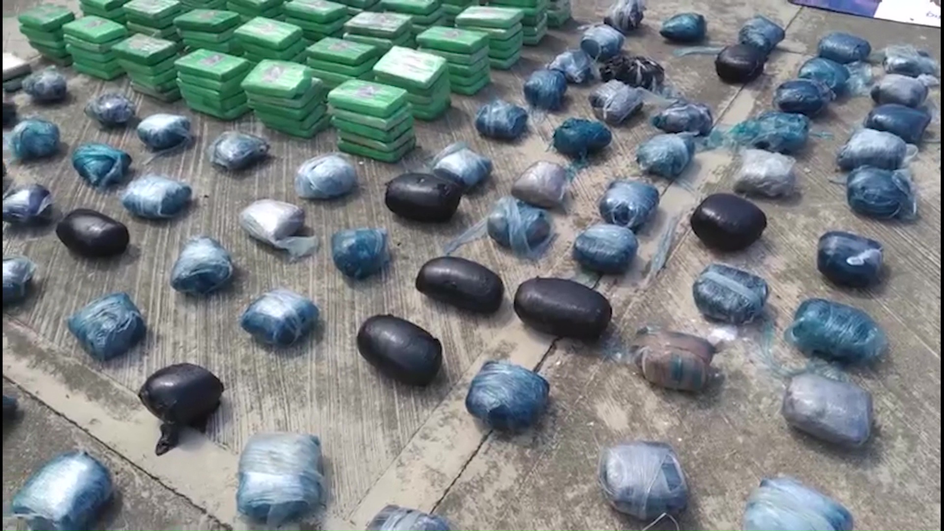 Autoridades incautan cuatro toneladas de cocaína
