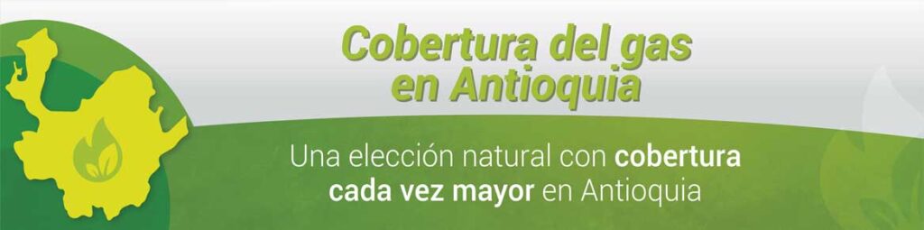 Hoy en Antioquia existen un millón trescientos veinticuatro mil usuarios del gas natural