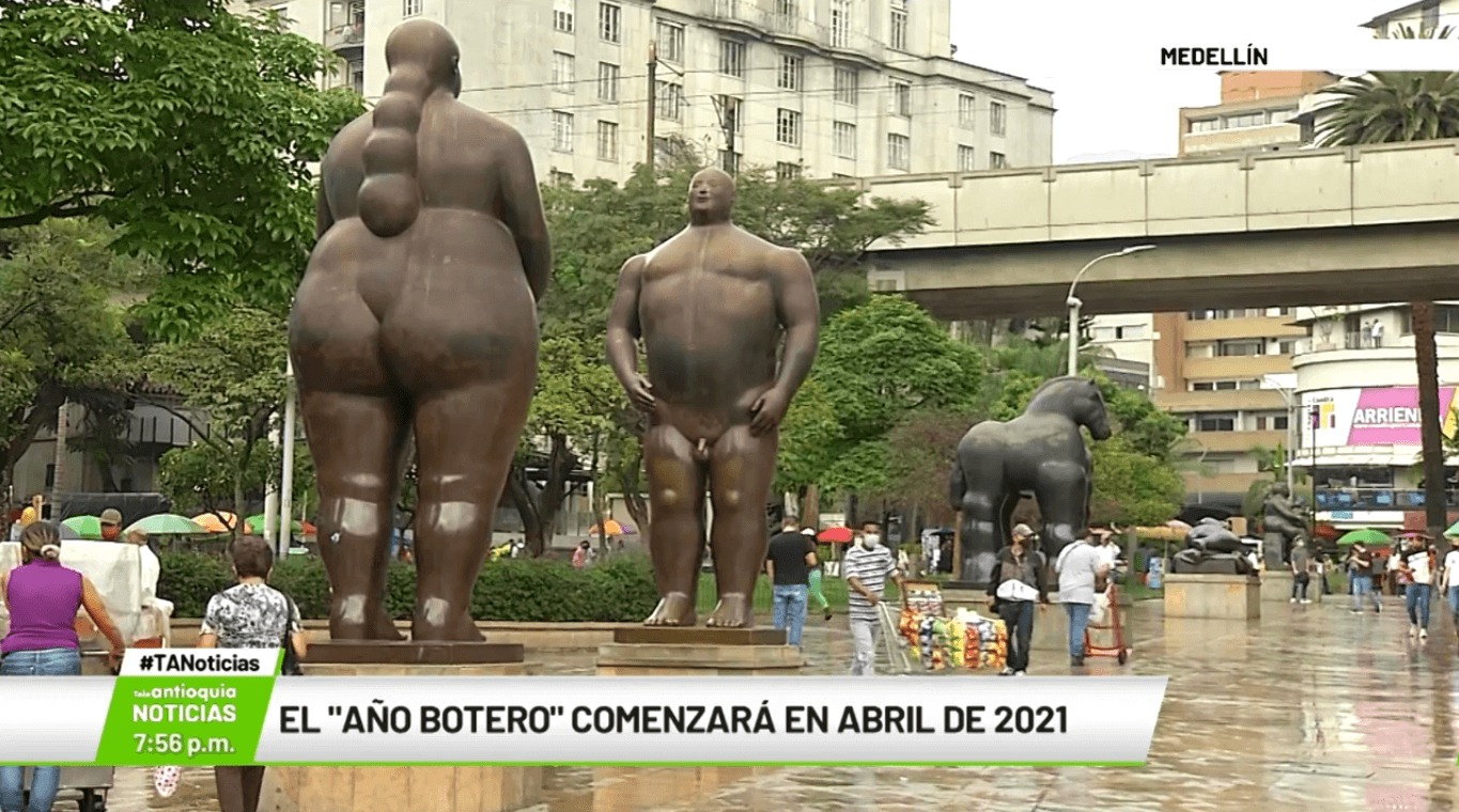 El «Año Botero» comenzará en abril de 2021