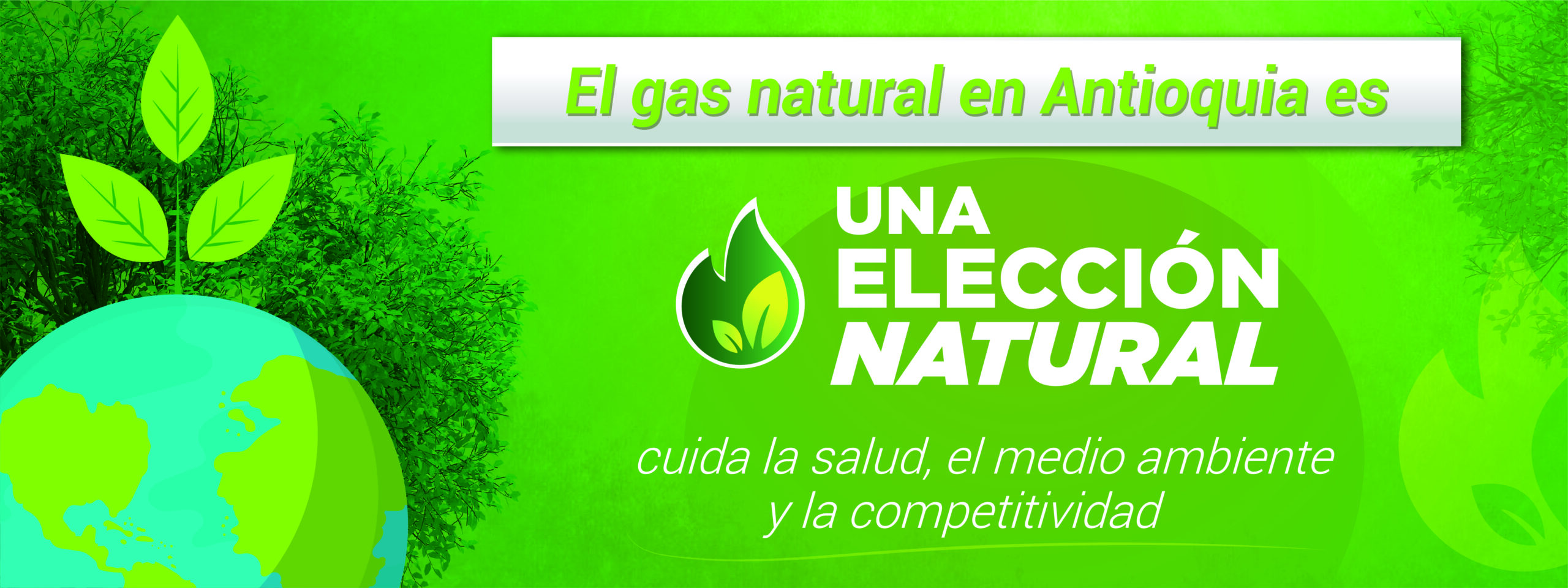 El Gas Natural en Antioquia es una elección natural