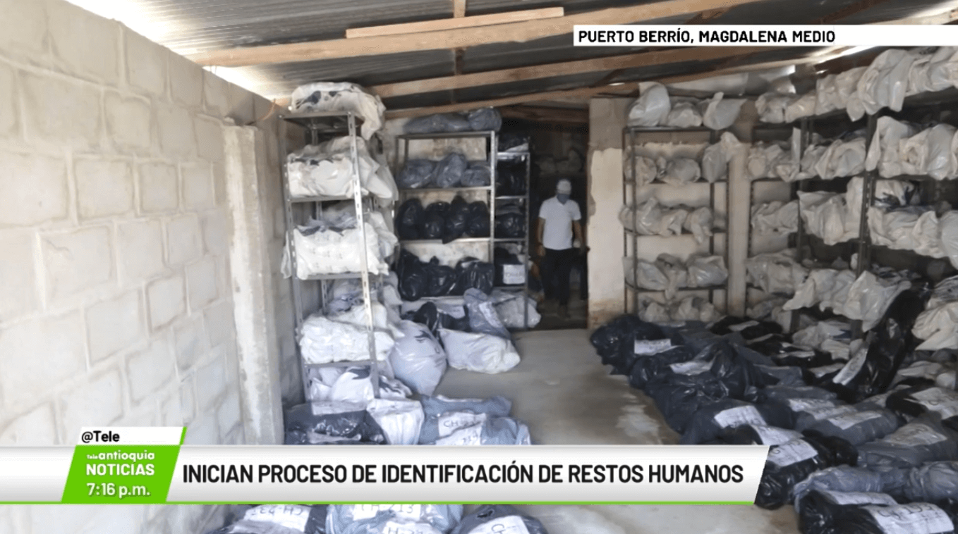 Inicia proceso de identificación de restos humanos