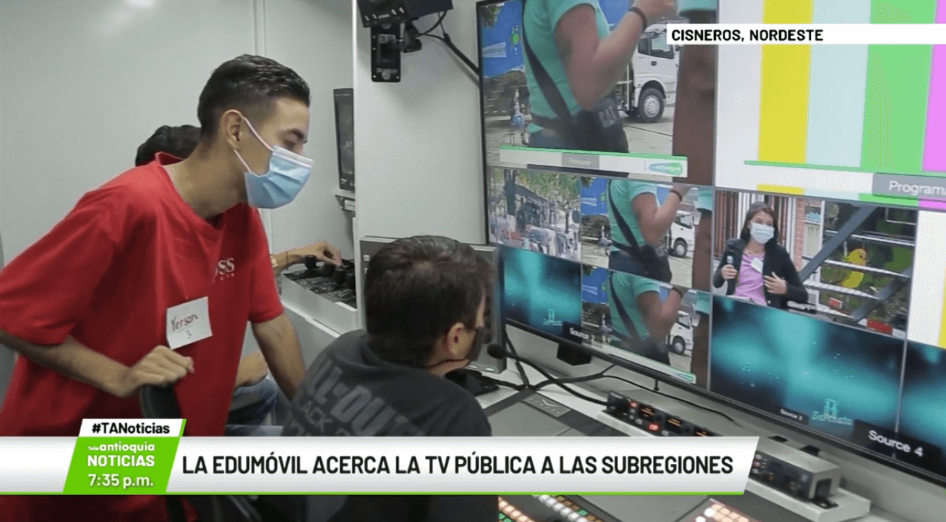 La Edumóvil acerca la TV pública a las subregiones