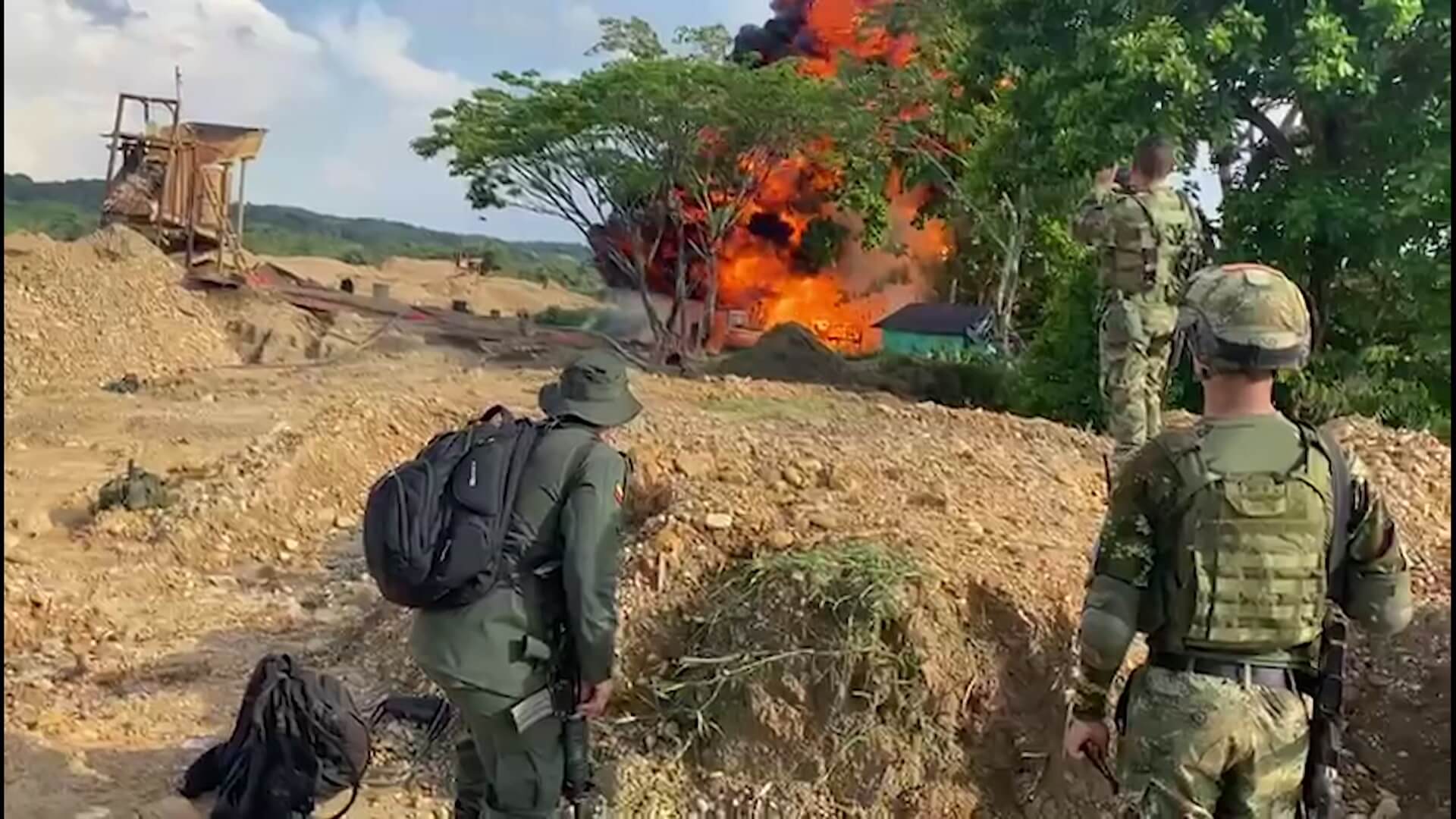 Operativos contra explotación ilícita de minerales