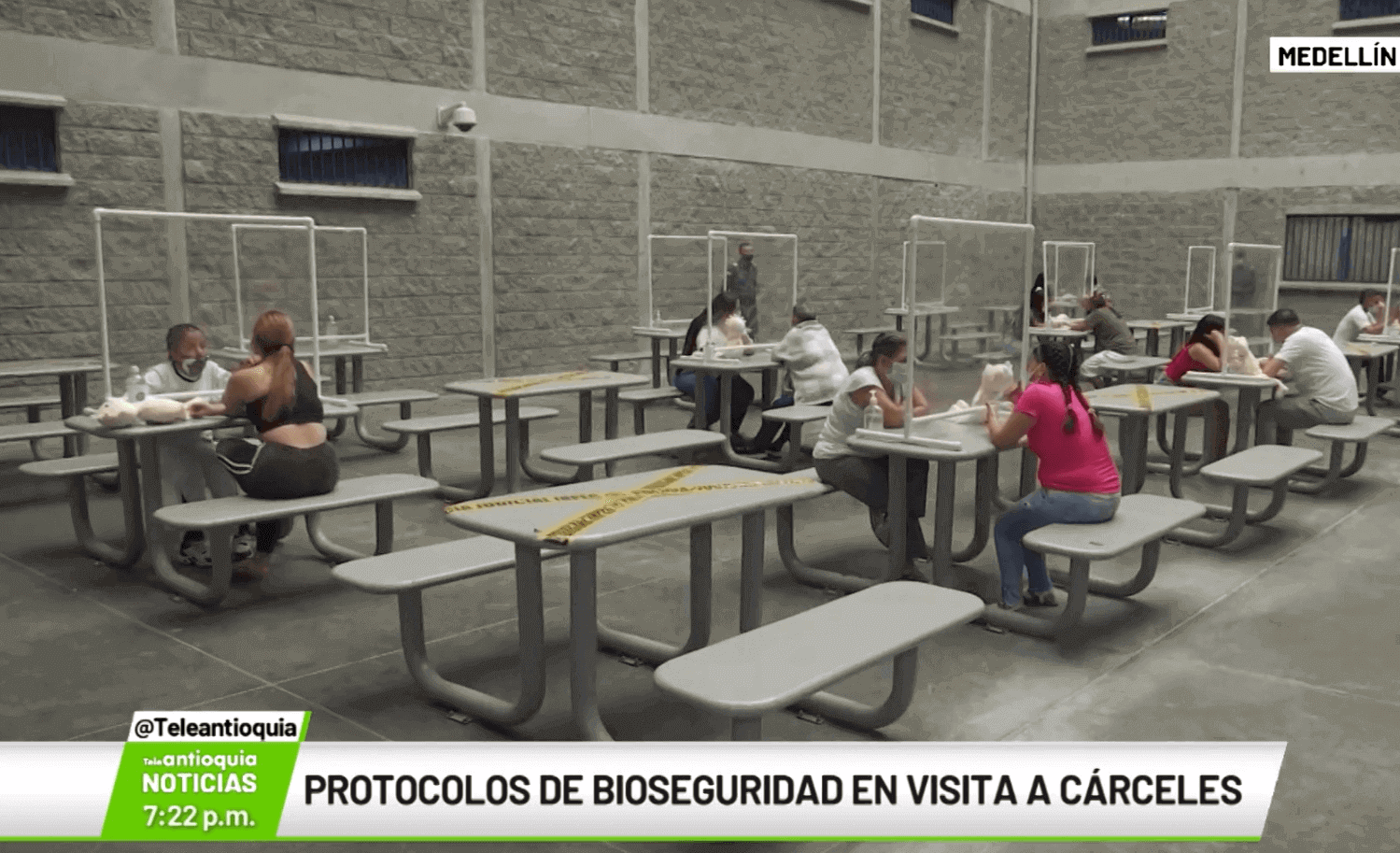 Protocolos de bioseguridad en visita a cárceles