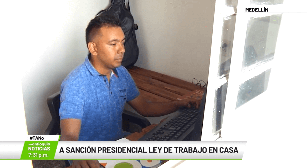 A sanción presidencial ley de trabajo en casa