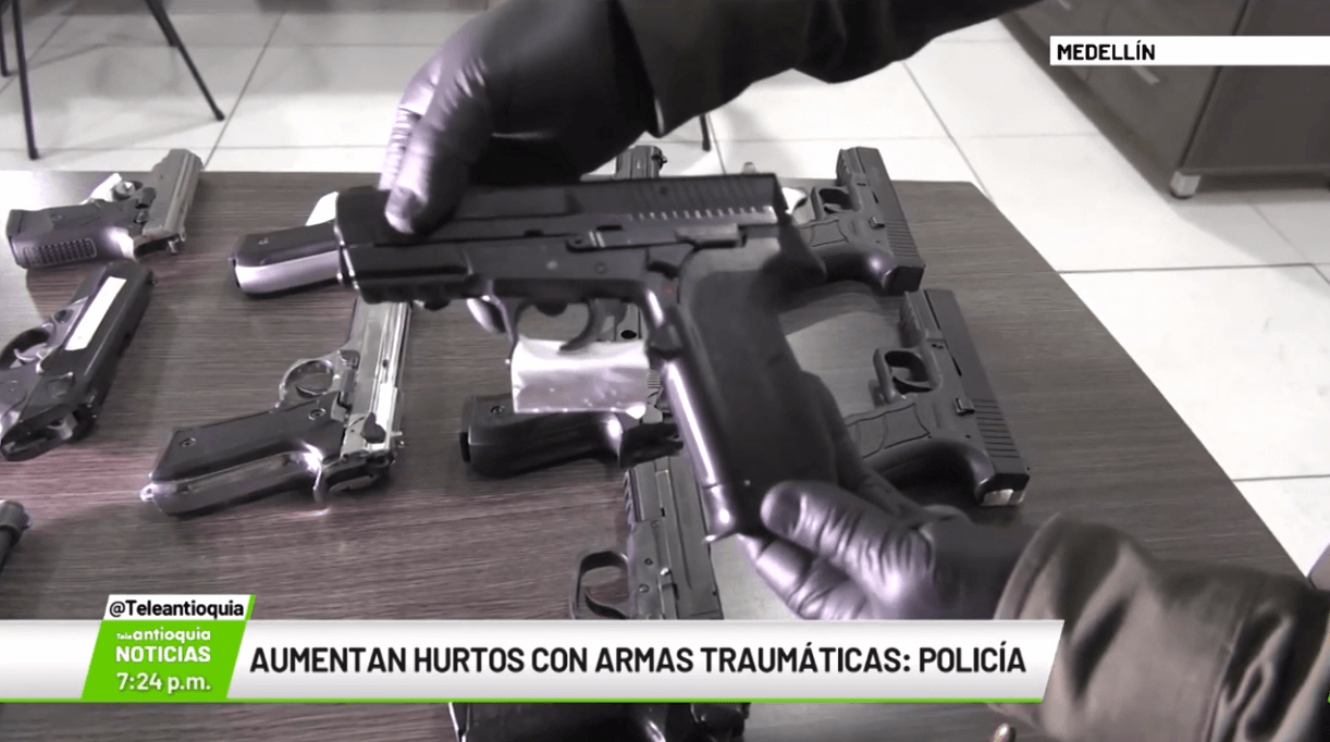 Aumentan hurtos con armas traumáticas: Policía