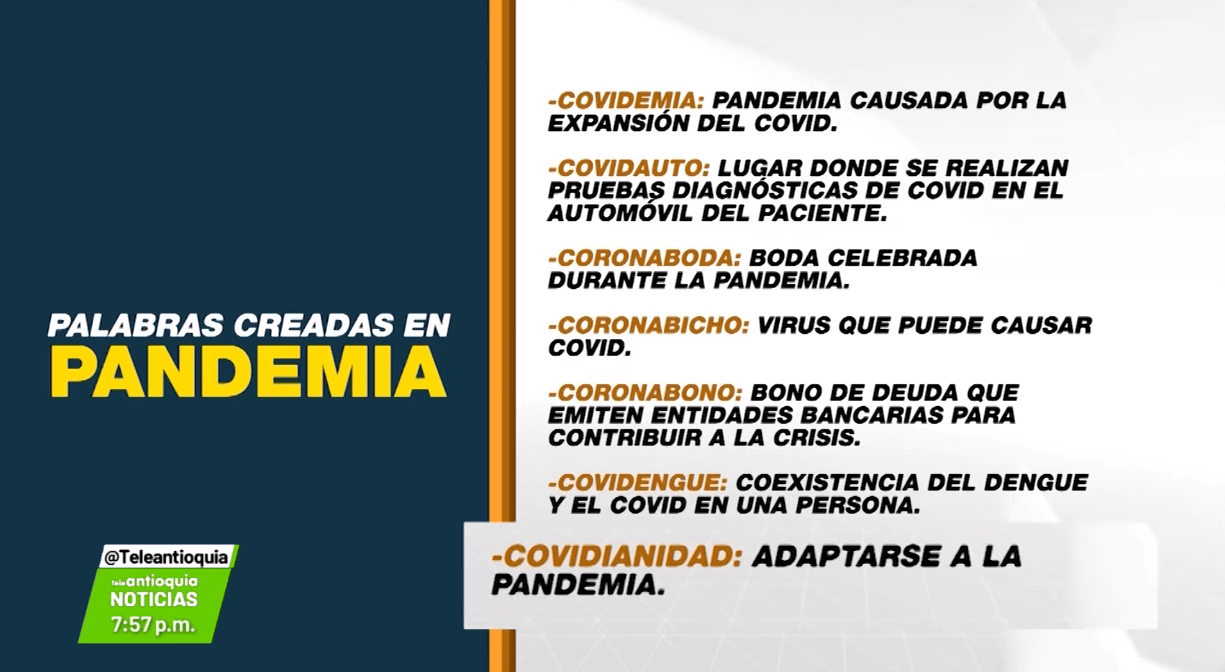 Covidiota y otras palabras creadas durante la pandemia