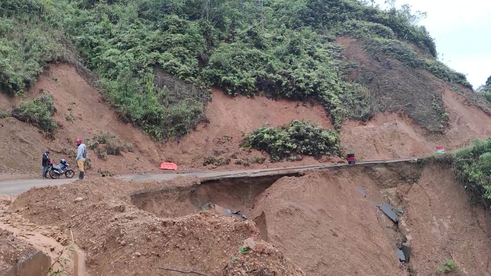 Debido a las lluvias tres veredas están aisladas en Betulia