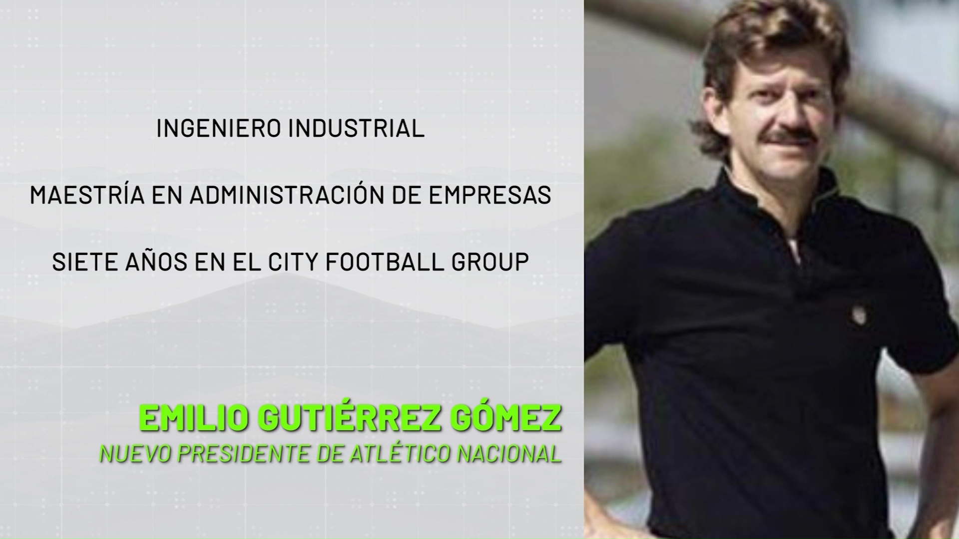 Emilio Gutiérrez, nuevo presidente de Atlético Nacional