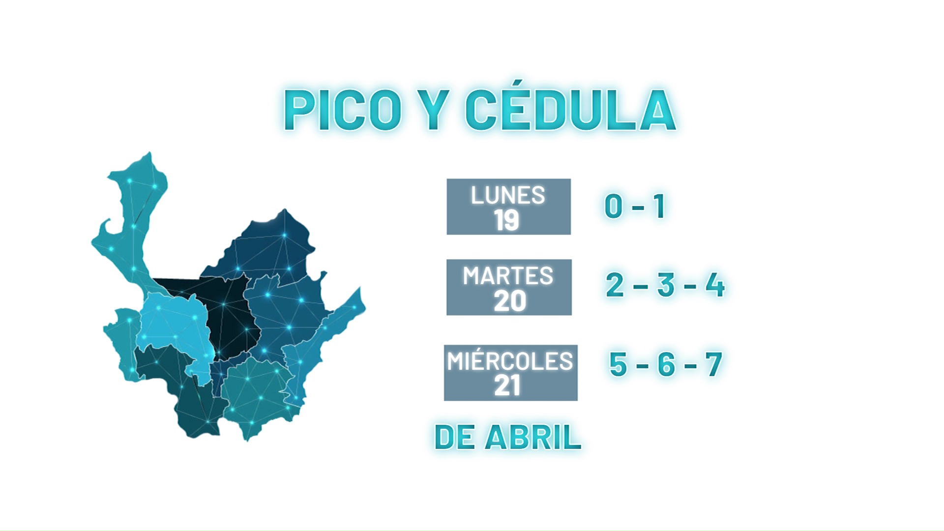 Este es el nuevo pico y cédula
