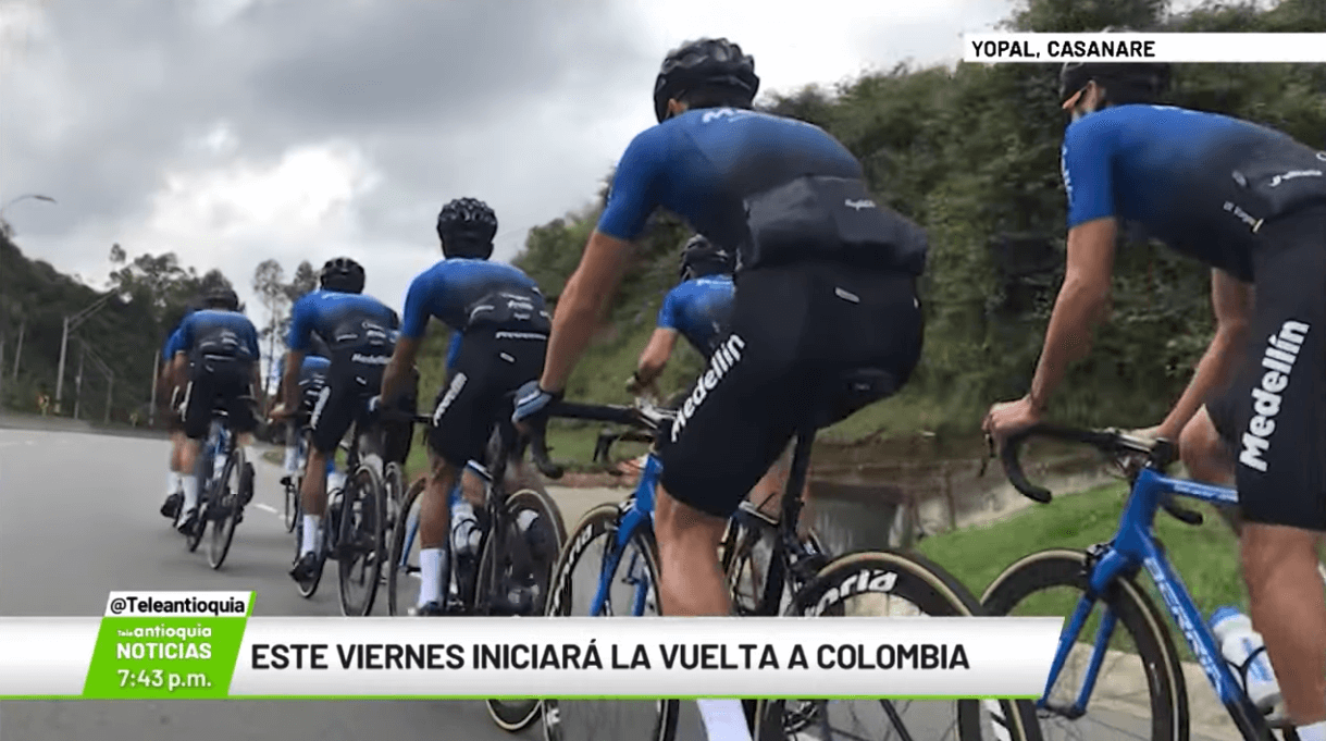 Este viernes iniciará la Vuelta a Colombia