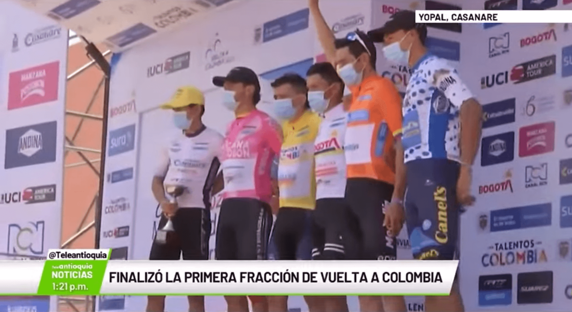 Finalizó la primera fracción de Vuelta a Colombia