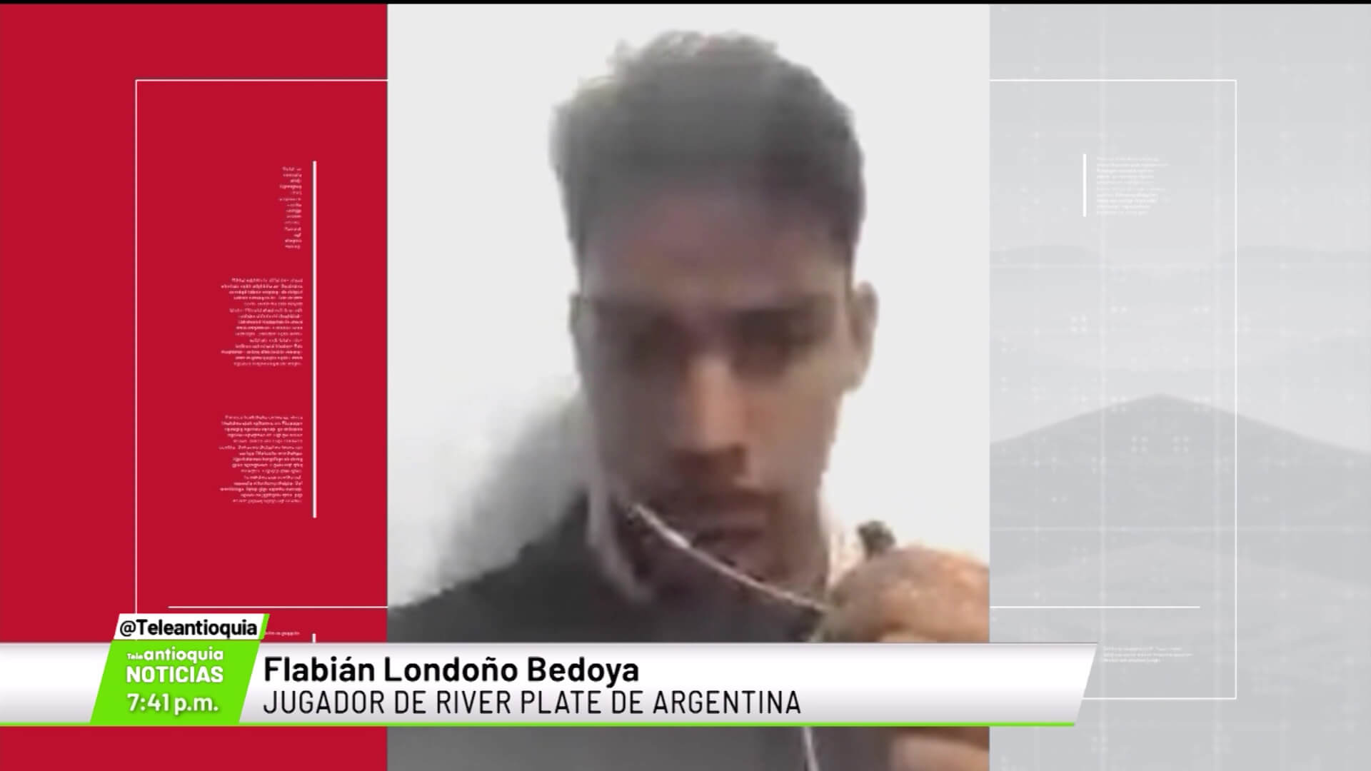 Flabián Londoño Bedoya, la nueva joya de River Plate