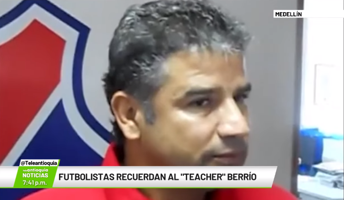 Futbolistas recuerdan al «Teacher» Berrío