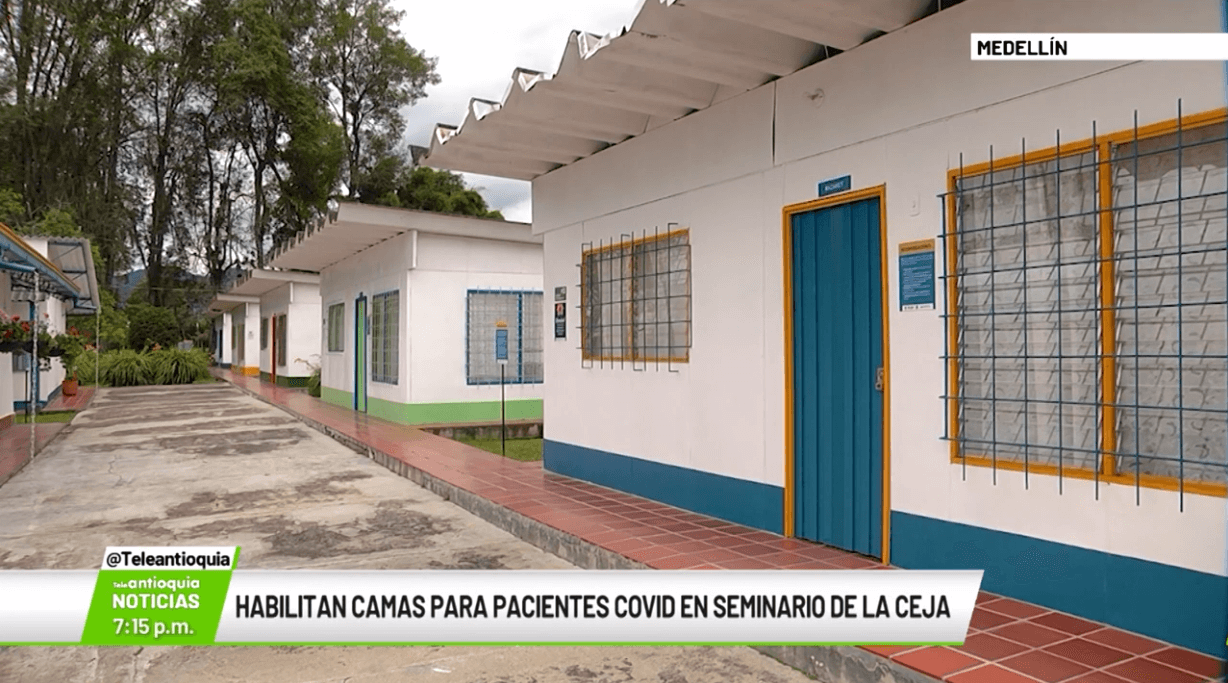 Habilitan camas para pacientes Covid en seminario de La Ceja