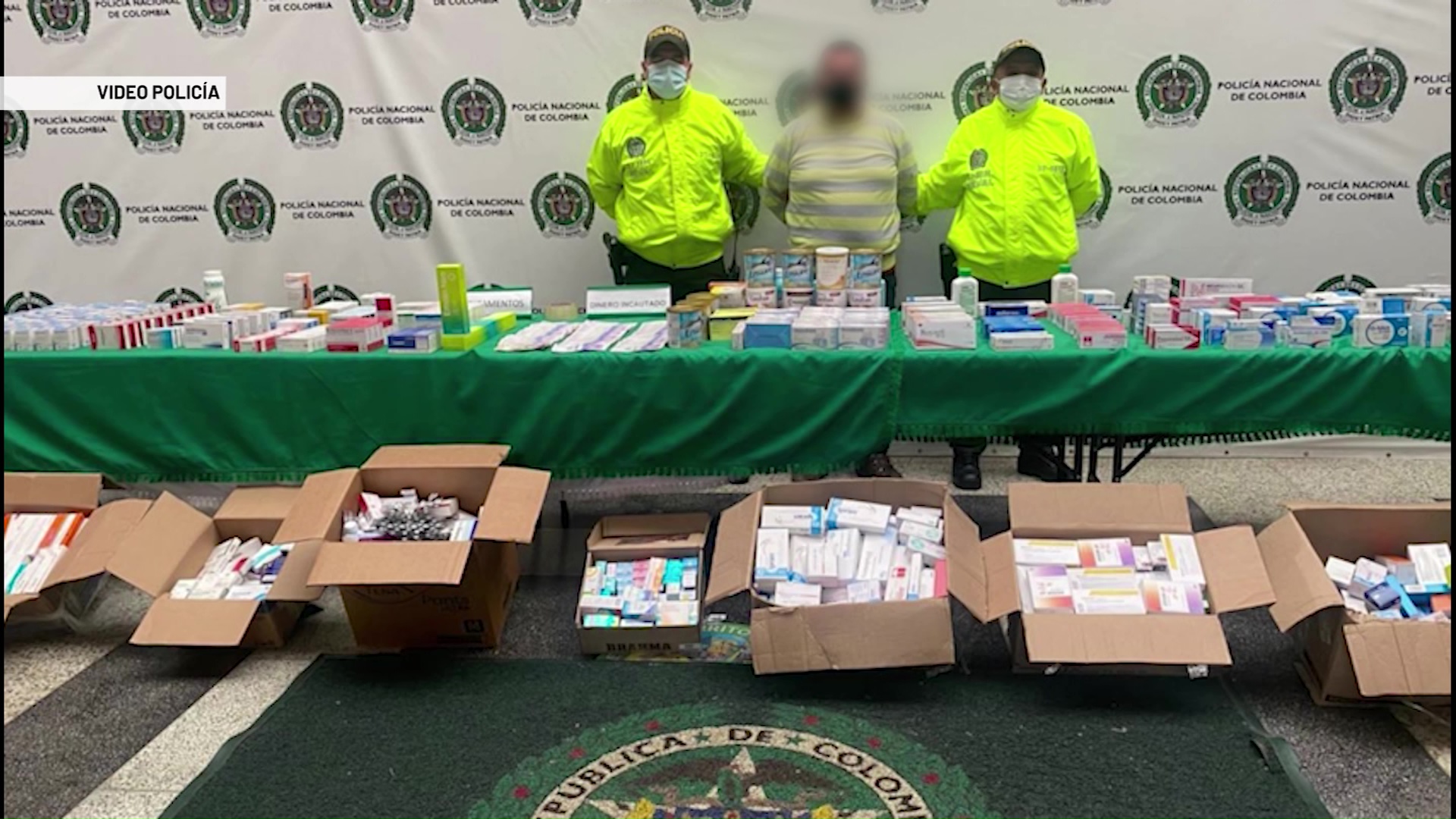 Incautados 32.429 unidades de medicamentos
