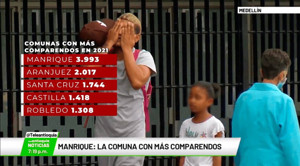 Manrique: la comuna con más comparendos