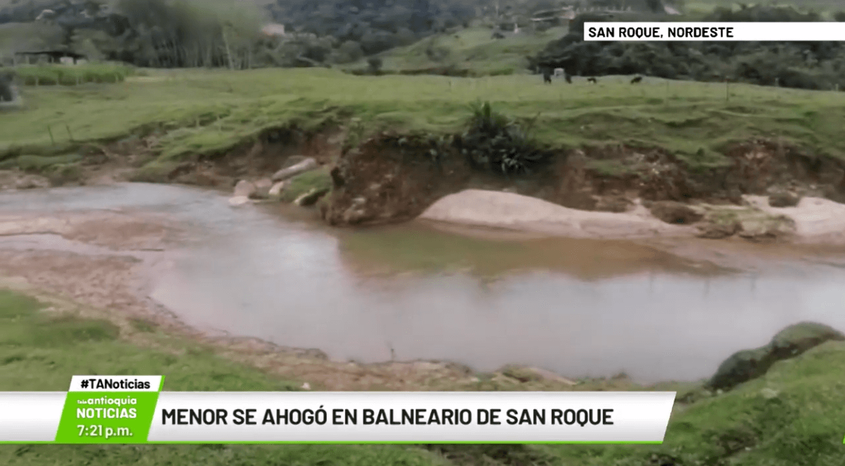 Menor se ahogó en balneario de San Roque