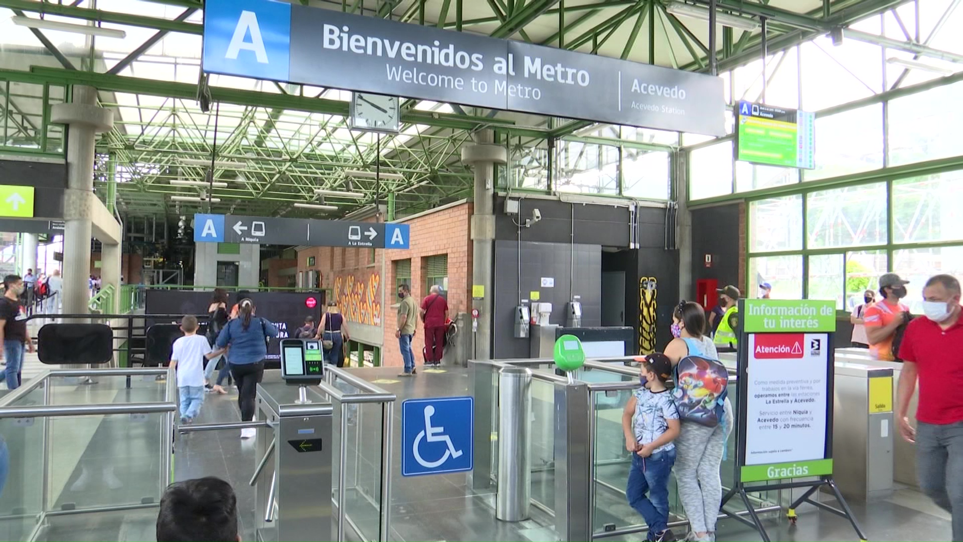 Metro normalizará operación