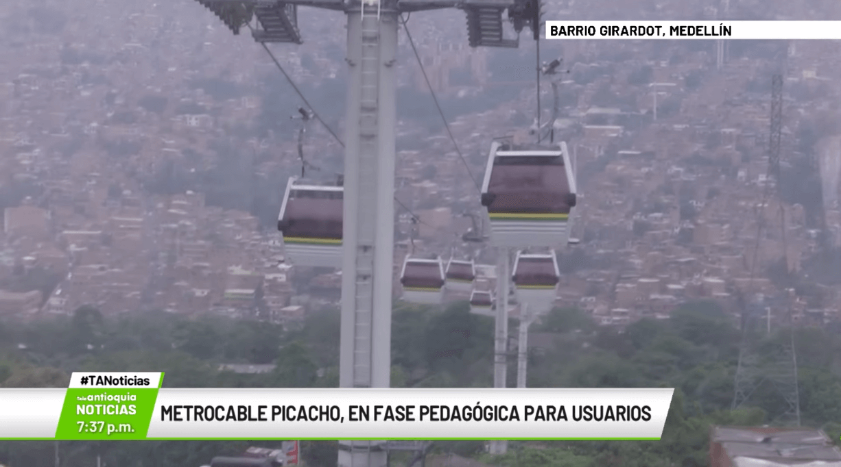 Metrocable Picacho, en fase pedagógica para usuarios